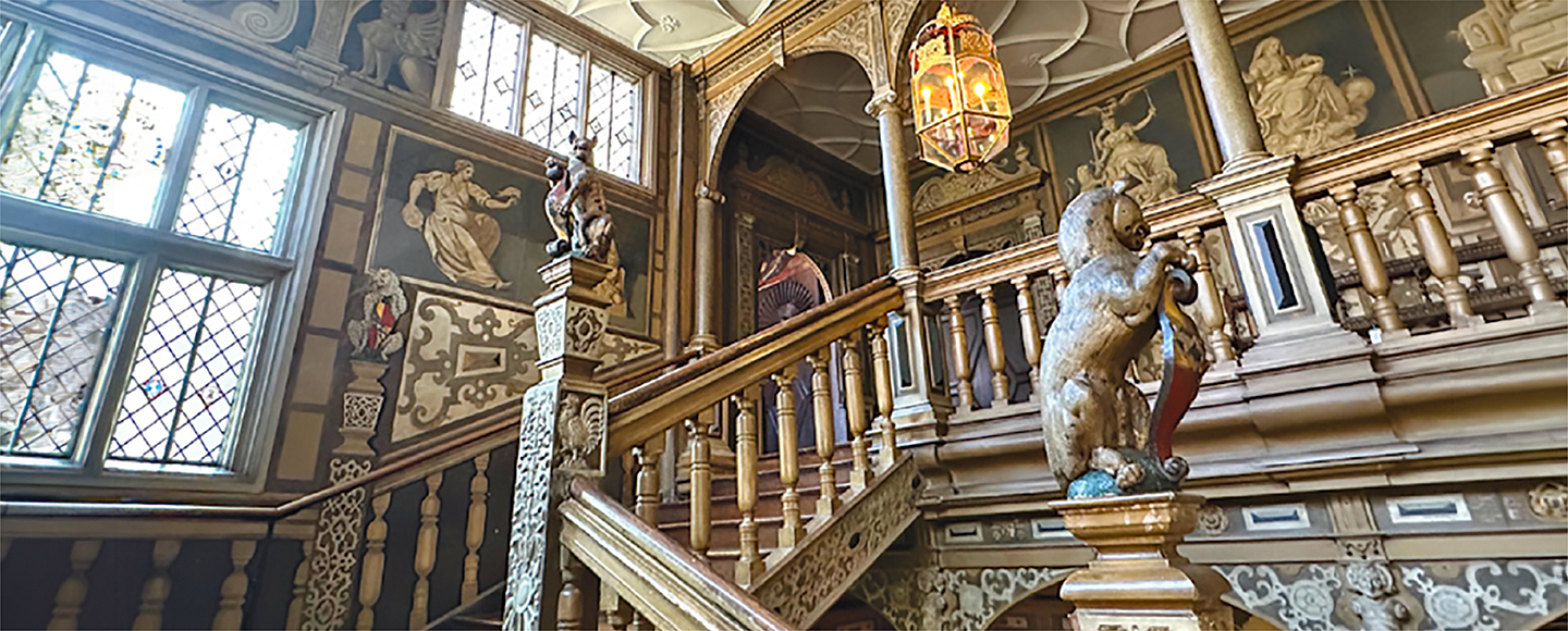 The Great Staircase at Knole House in Kent
