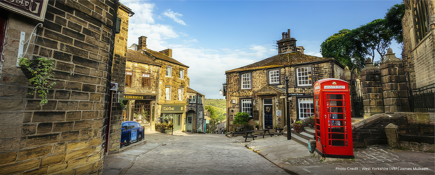 Haworth in West Yorkshire (Photo credit: West Yorkshire LVEP/James Mulkeen)