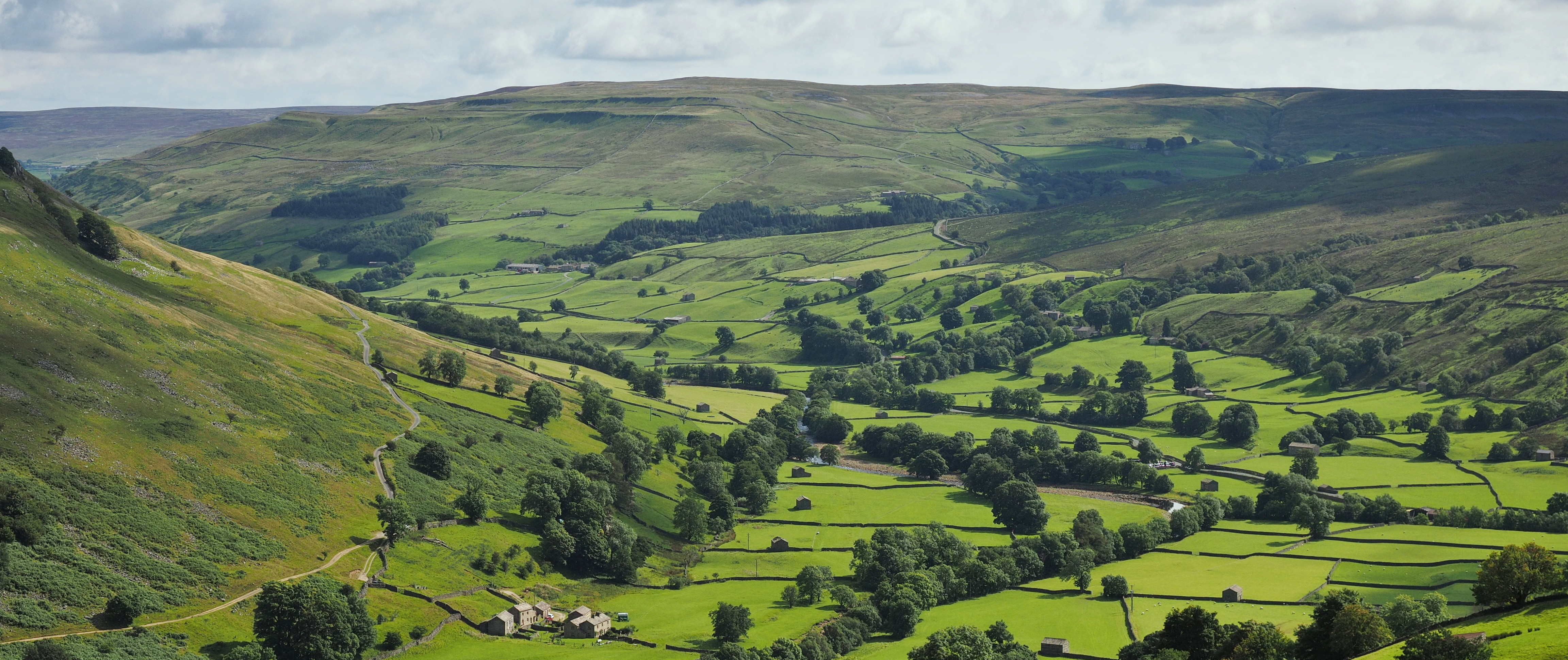 A valley in the Yorkshire Dales