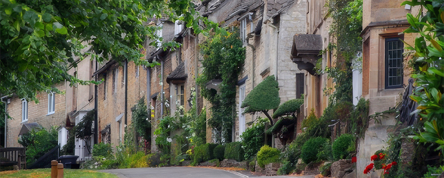 Burford, a town in the Oxfordshire Cotswolds