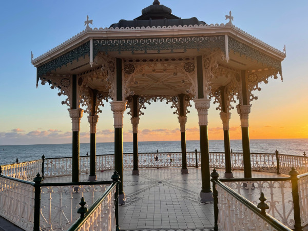 Pavilion at Brighton seaside