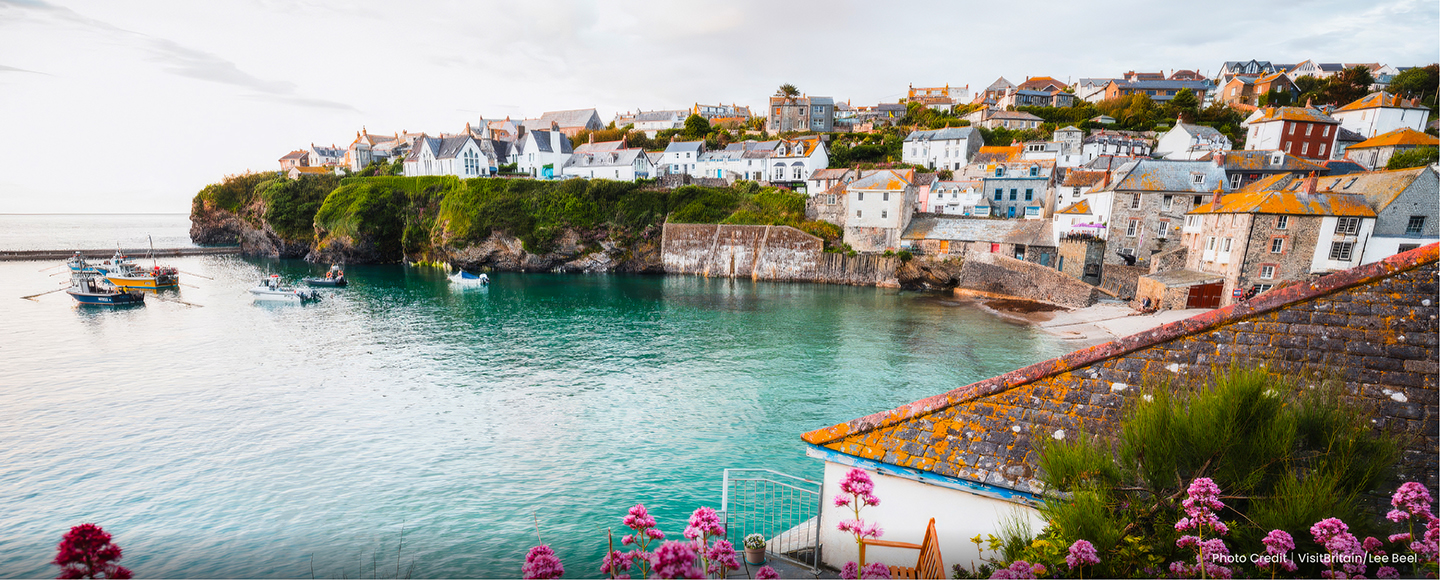Port Isaac on the north coast of Cornwall (Photo credit: VisitBritain/Lee Beel)