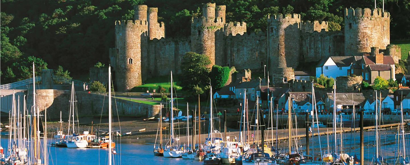 Caernarfon Castle in Wales