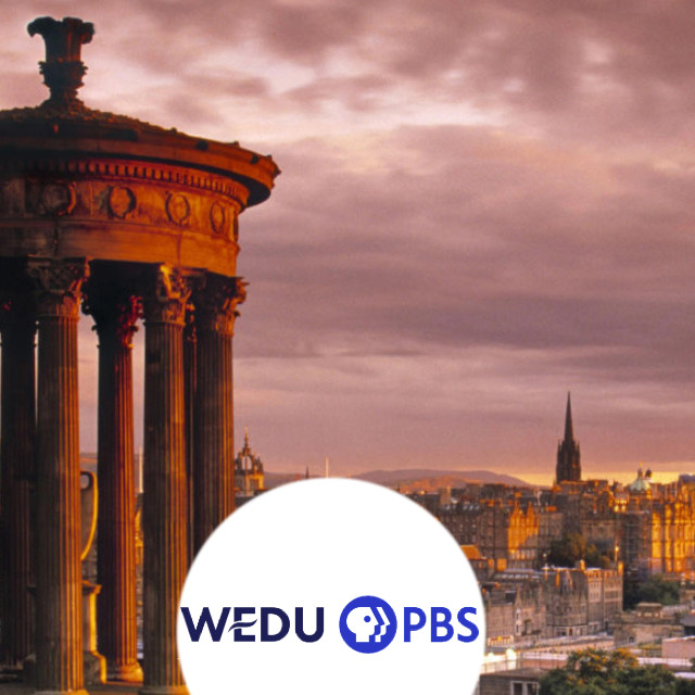 Edinburgh at dusk