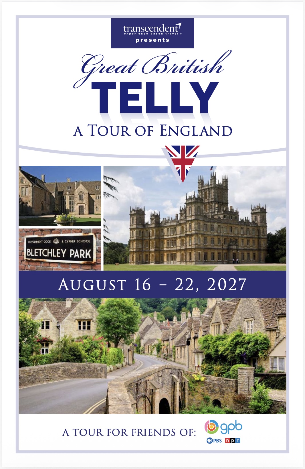 Great British Telly: Presented by Georgia Public Broadcasting (August 16, 2027) - Booking page: Brochure