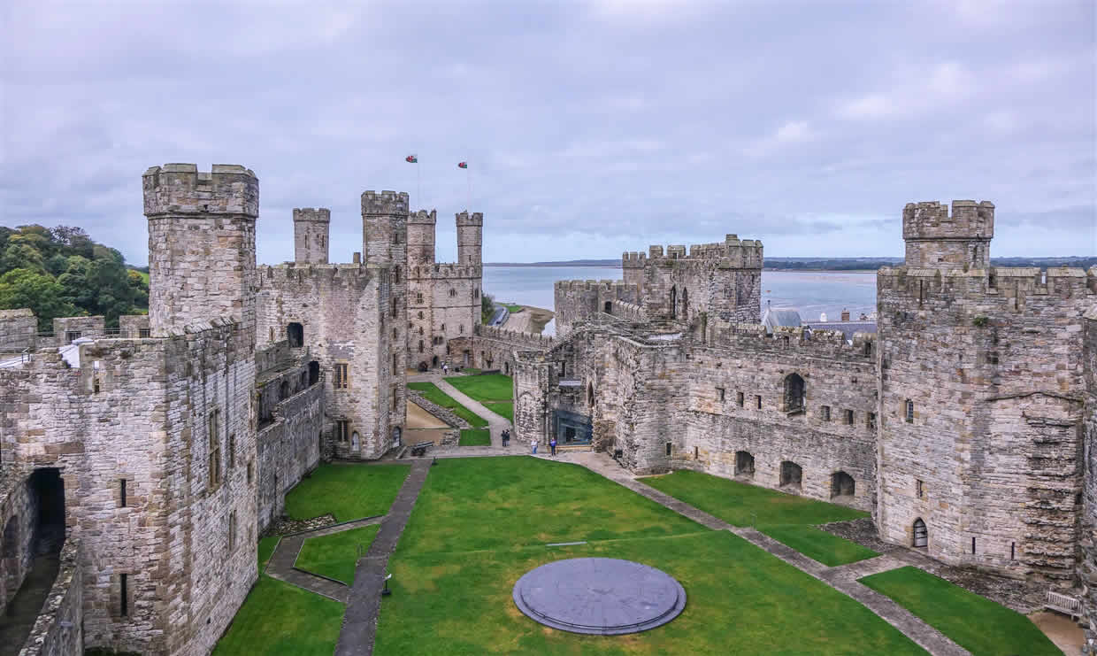 Caernarfon Castle, Wales