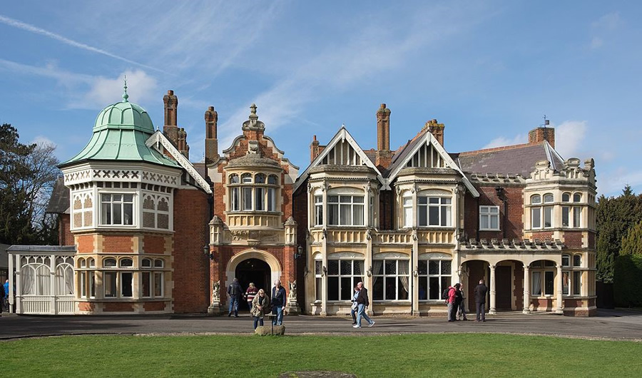 Bletchley Park, site of WWII codebreakers, Buckinghamshire