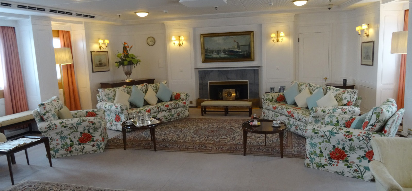 Queen's Drawing Room, Royal Yacht Britannia